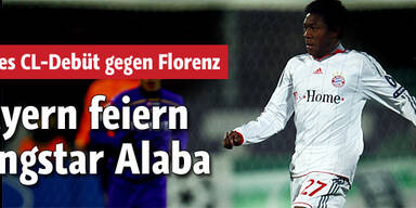 Bayern feiern Jungstar Alaba