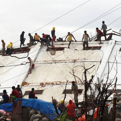 Haiyan brachte Chaos und Verzweiflung