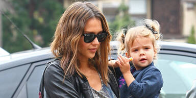 Jessica Alba & Tochter Honor