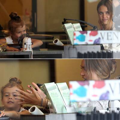 Jessica Alba: Mutter-Tochter-Tag