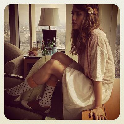 Jessica Alba mit Mann und Kindern in Tokyo