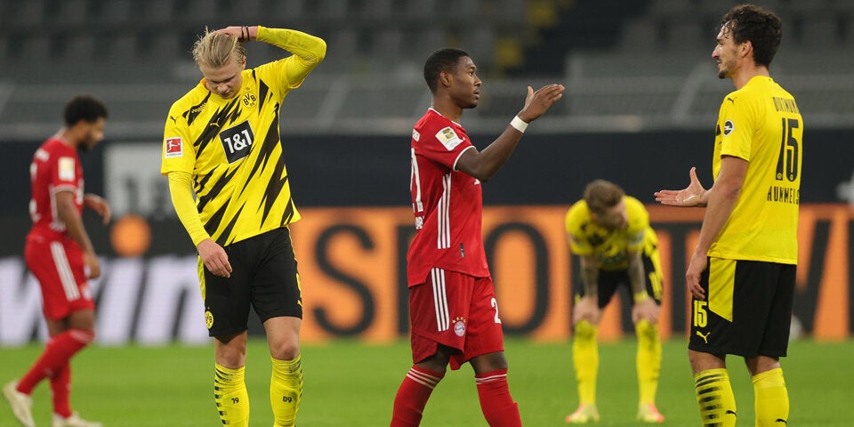 3:2 - Bayern schlägt Dortmund im Gipfeltreffen