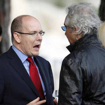 Bikini-Show: Wo wandert da Alberts Blick hin?