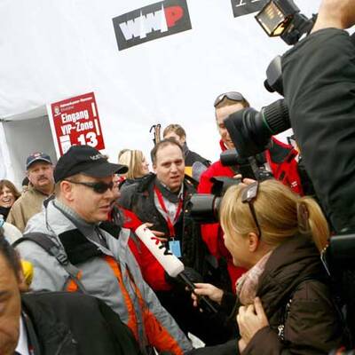 VIPs beim Hahnenkammrennen