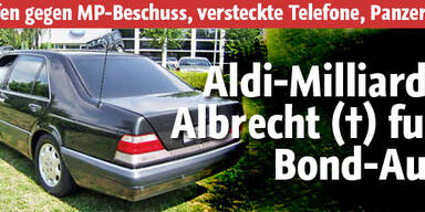 Milliardär Albrecht fuhr Bond-Limousine