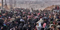 50.000 Menschen flohen aus Aleppo