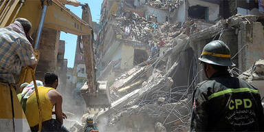 Haus in Alexandria eingestürzt - 11 Tote