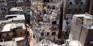 Haus in Alexandria eingestürzt - 11 Tote