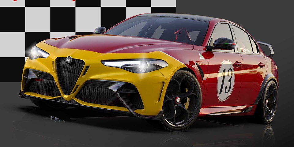 Neue Giulia GTA bekommt legendäre Lackierungen