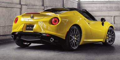 Das kostet der Alfa 4C Spider