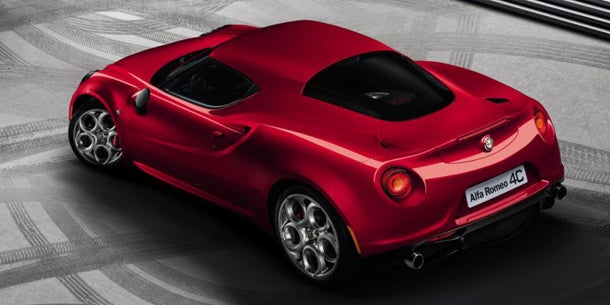 Weltpremiere des Alfa Romeo 4C