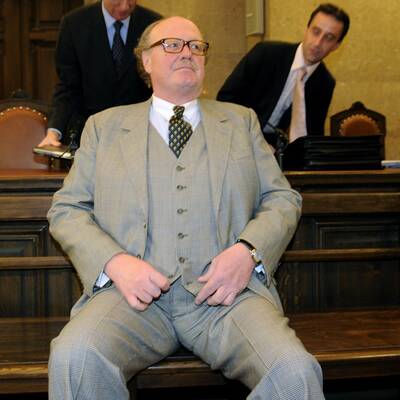 Alfons Mensdorff vor Gericht