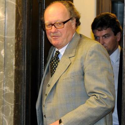 Alfons Mensdorff vor Gericht