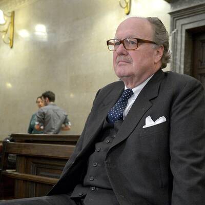 Alfons Mensdorff vor Gericht