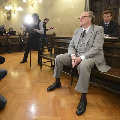 Alfons Mensdorff vor Gericht