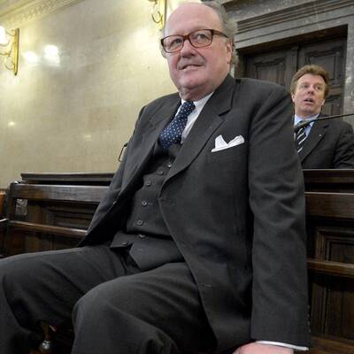 Alfons Mensdorff vor Gericht