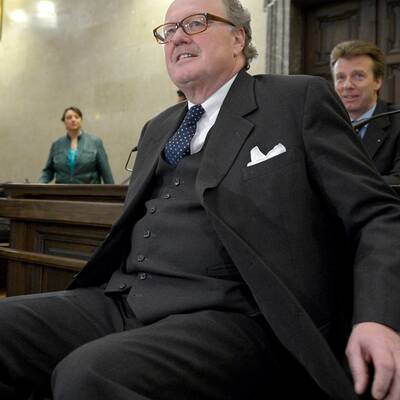 Alfons Mensdorff vor Gericht