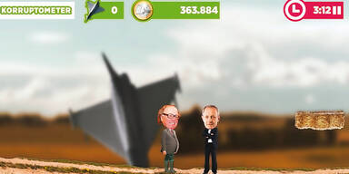 Grasser und Meischi als Online-Game