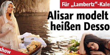 Topmodel Alisar in heißen Dessous