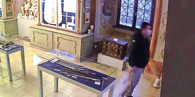 Dieb pl&uuml;nderte Schatzkammer