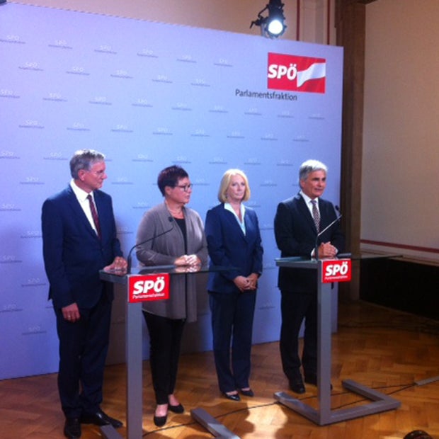 Faymanns neues Team startet