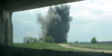 Bundesheer sprengt 30 Tonnen Kriegs-Schrott