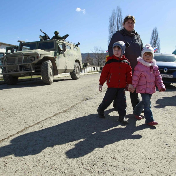 Putin drohte im Kampf um die Krim