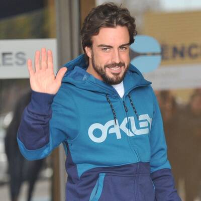 Hier verlässt Alonso das Spital