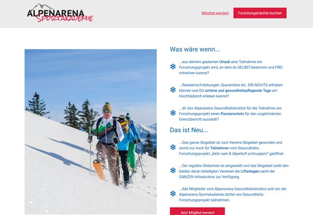 Riesen-Wirbel: So umgeht Ski-Gebiet Lockdown-Regeln