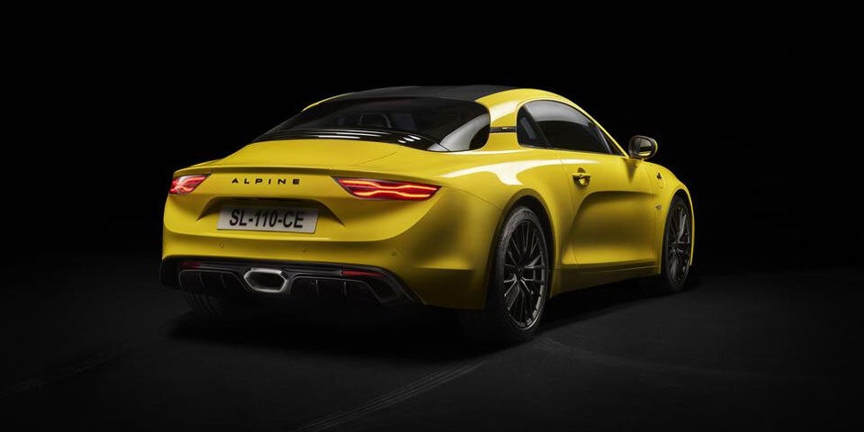 Alpine A110 als Légende GT & Color Edition