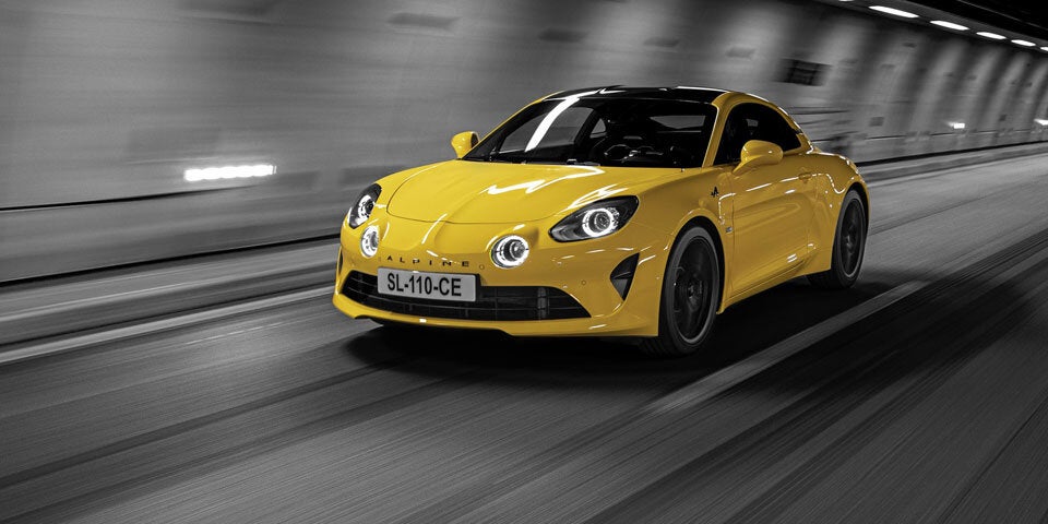 Alpine A110 als Légende GT & Color Edition