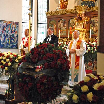 Flick-Begräbnis am 11.10.2006