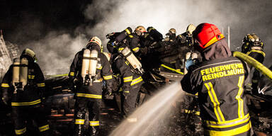 Großbrand in Neuer Mittelschule