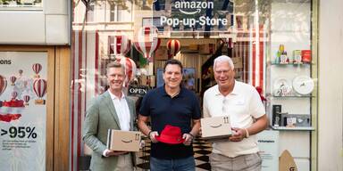 Amazon Pop-up Store er&ouml;ffnet auf der Mah&uuml;