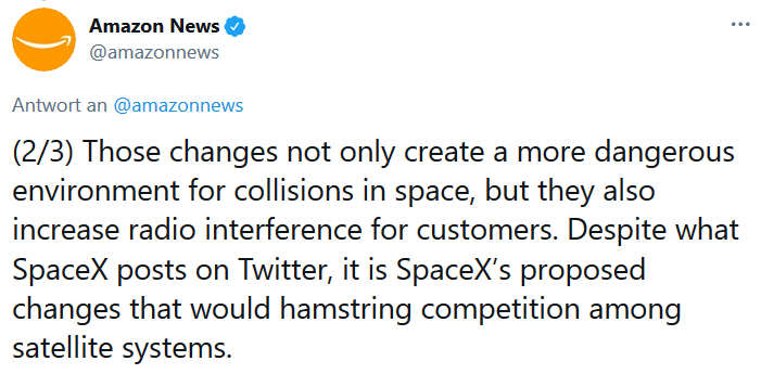 Mega-Streit zwischen Musk und Bezos entbrannt