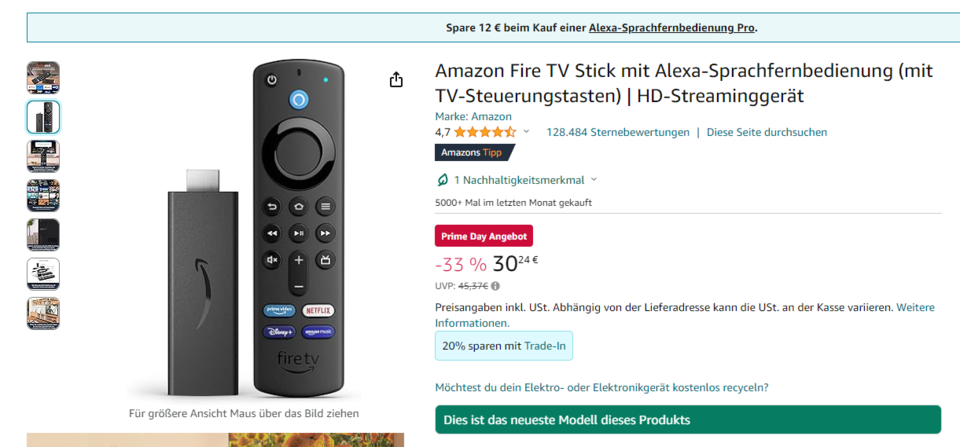 Amazon Prime Day: Die 32 besten Angebote