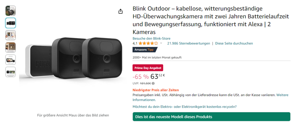Amazon Prime Day: Die 32 besten Angebote