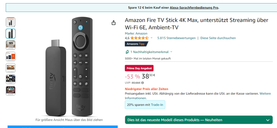 Amazon Prime Day: Die 32 besten Angebote
