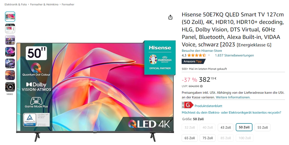 Amazon Prime Day: Die 32 besten Angebote