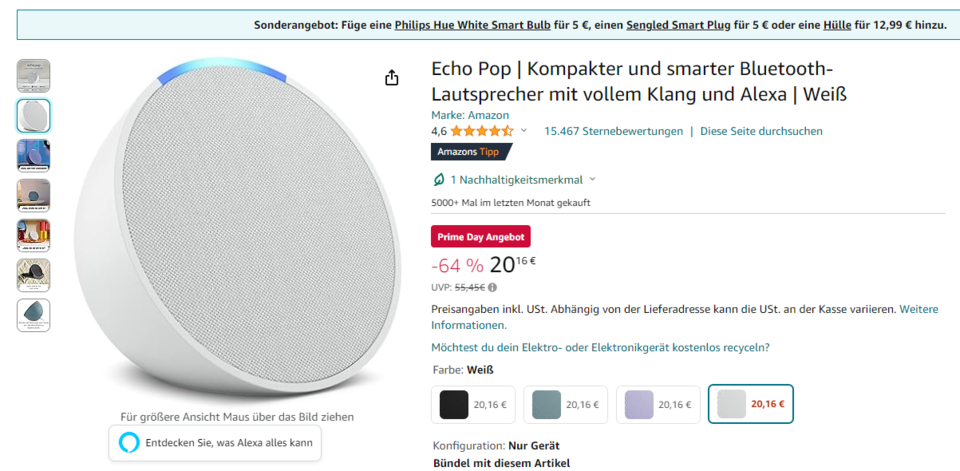 Amazon Prime Day: Die 32 besten Angebote