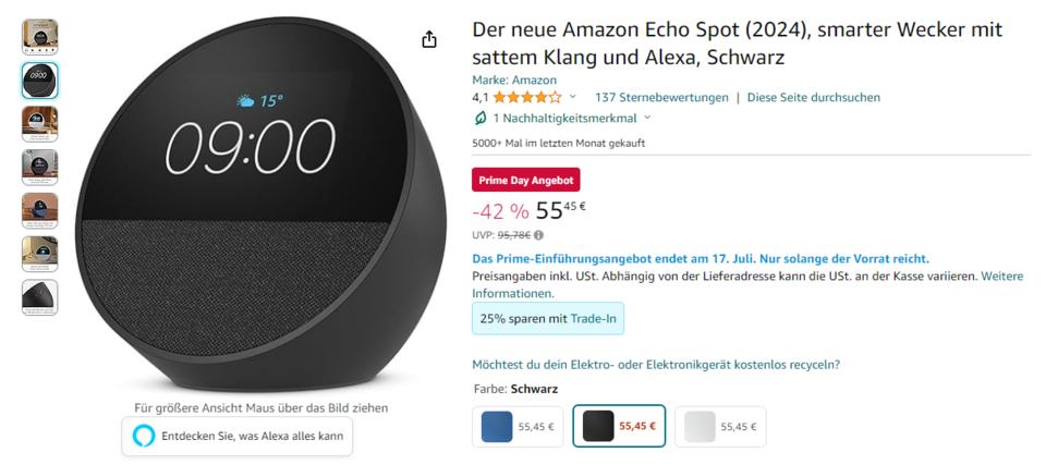Amazon Prime Day: Die 32 besten Angebote