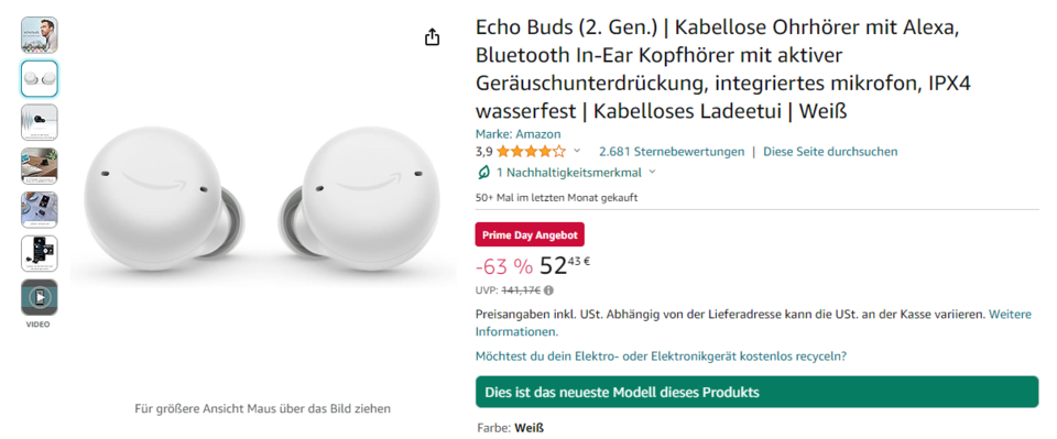Amazon Prime Day: Die 32 besten Angebote