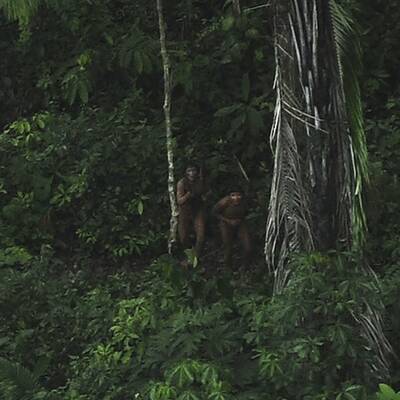 Indios ohne Kontakt zur Zivilisation entdeckt
