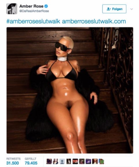 Amber Rose: Wirbel um Nackt-Posting