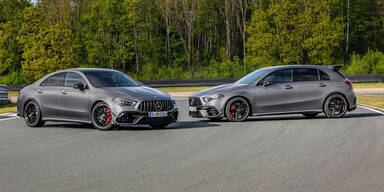 AMG 45: Stärkste A-Klasse & CLA aller Zeiten