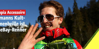 Simon Ammans Sonnenbrille bei eBay