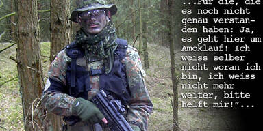 Täter schoss sich ins Gesicht