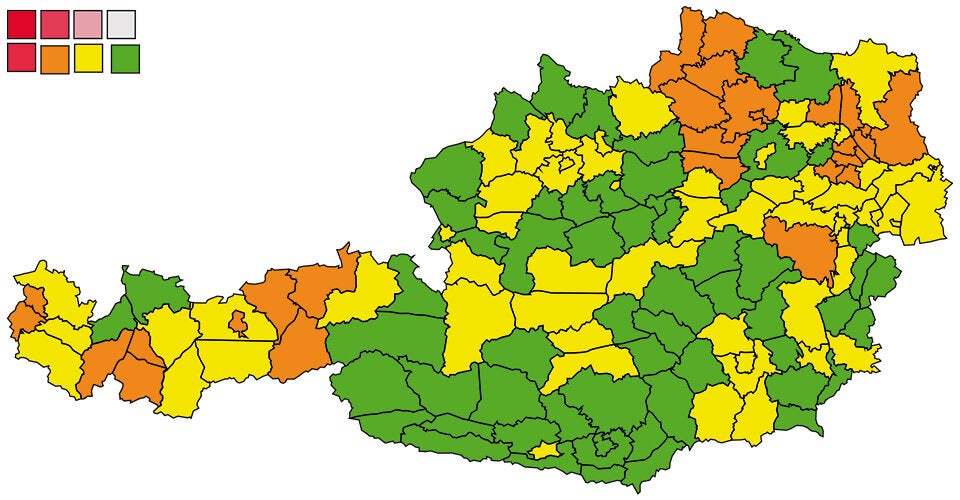 Ampel-Schock für 100 Ski-Gebiete