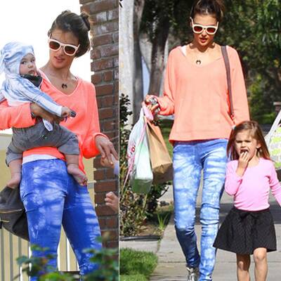 Alessandra Ambrosio: Süß mit Kids