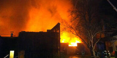 Großeinsatz: Sägewerk im Vollbrand